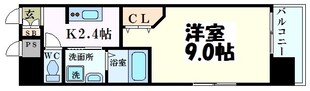 アクアシティ本川町の物件間取画像